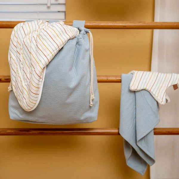 Little Dutch Bassinet Blanket Vintage Sunny Stripes 4 Little Dutch Bassinet Blanket Vintage Sunny Stripes - Image 2