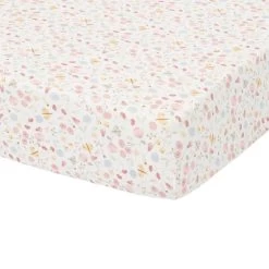 Little Dutch Fitted Cot Sheet Flowers & Butterflies