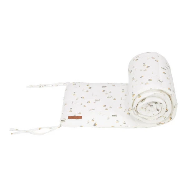 Little Dutch Cot Bumper Sailors Bay White 3 Little Dutch Cot Bumper Sailors Bay White